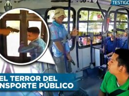Los robos en autobús no son sucesos aislados en Caracas. Según los transportistas, ocurren mínimo dos veces en un solo mes e incluso más. En la ruta de Puente Baloa-Nazareno, en Petare.