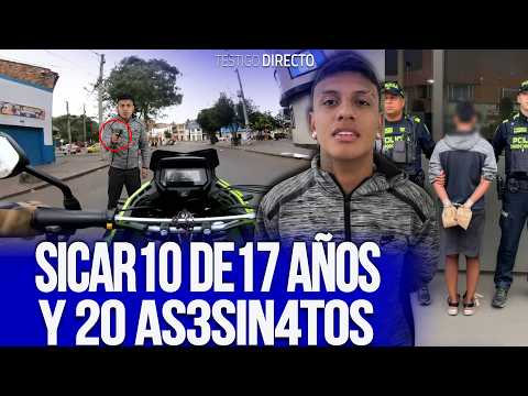 ¡SIC4RIO A LOS 17 AÑOS! ASÍ CAPTURARON A ALIAS PAPUCHO, EL JOVEN QUE COBRABA 4 MILLONES POR M4T4R - youtube